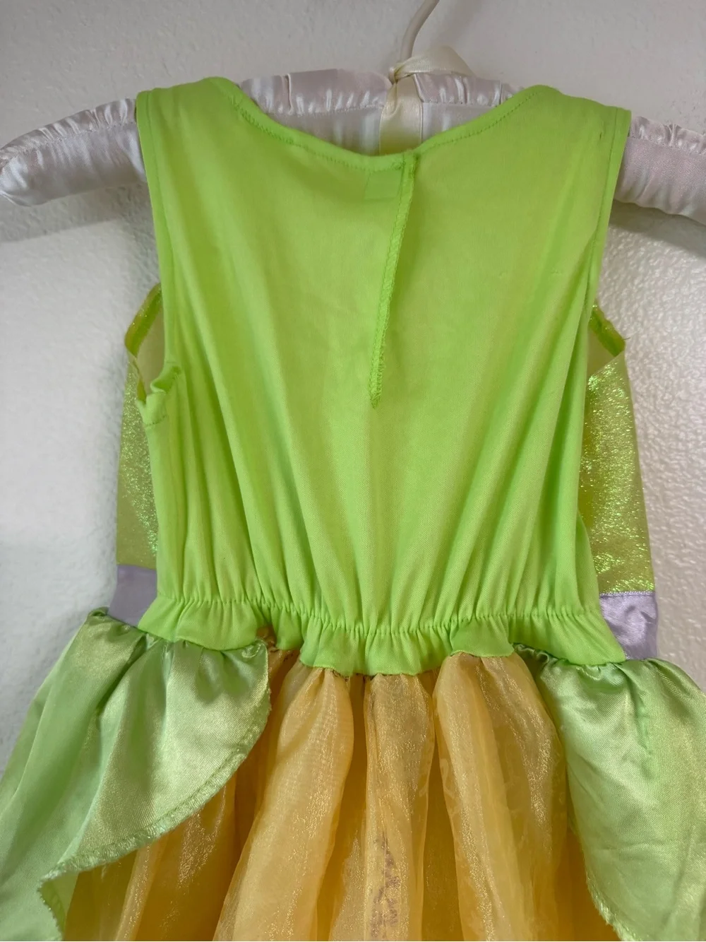 Disney Princess Tiana Costume Dress Girls Size 4-6X Princess and The Frog